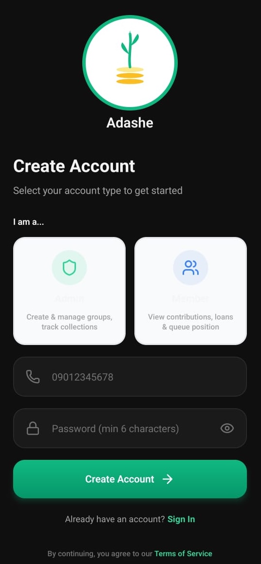 Adashe screenshot 2